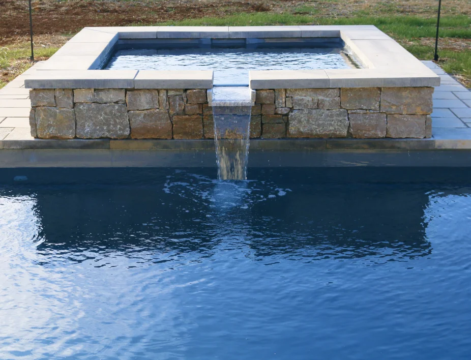 Jacuzzi in the pool